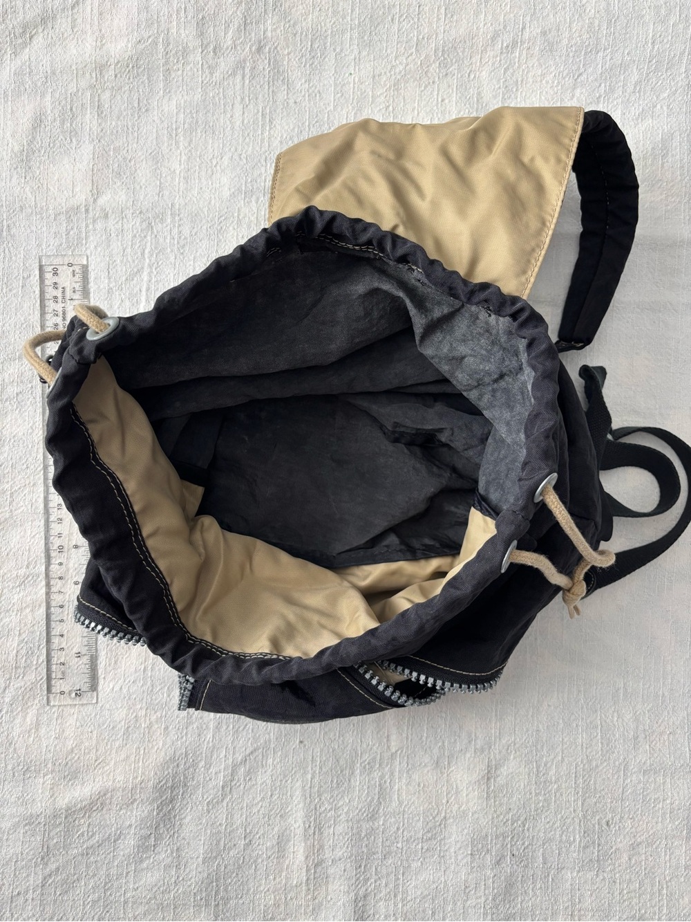 Kipling Black Drawstring Backpack - Picture 4 of 5